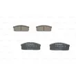 Jeu de 4 plaquettes de frein avant BOSCH 0 986 494 530 - Visuel 3