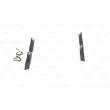 Jeu de 4 plaquettes de frein avant BOSCH 0 986 494 533 - Visuel 2