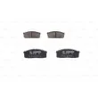 Jeu de 4 plaquettes de frein avant BOSCH 0 986 494 534 - Visuel 1