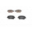 Jeu de 4 plaquettes de frein avant BOSCH 0 986 494 573 - Visuel 3