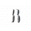 Jeu de 4 plaquettes de frein avant BOSCH 0 986 494 684 - Visuel 2