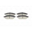 Jeu de 4 plaquettes de frein avant BOSCH 0 986 494 684 - Visuel 3