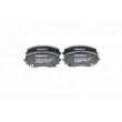Jeu de 4 plaquettes de frein avant BOSCH 0 986 494 688 - Visuel 1