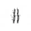 Jeu de 4 plaquettes de frein avant BOSCH 0 986 494 696 - Visuel 2