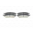 Jeu de 4 plaquettes de frein avant BOSCH 0 986 494 890 - Visuel 3