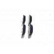 Jeu de 4 plaquettes de frein avant BOSCH 0 986 494 905 - Visuel 2