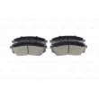 Jeu de 4 plaquettes de frein avant BOSCH 0 986 494 905 - Visuel 3