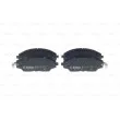 Jeu de 4 plaquettes de frein avant BOSCH 0 986 494 917 - Visuel 1