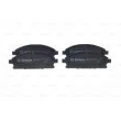 Jeu de 4 plaquettes de frein avant BOSCH 0 986 494 928 - Visuel 1