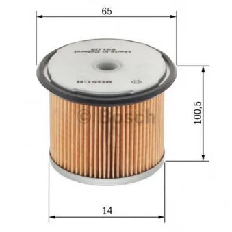 Filtre à carburant BOSCH 1 457 429 280