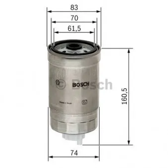 Filtre à carburant BOSCH 1 457 434 174