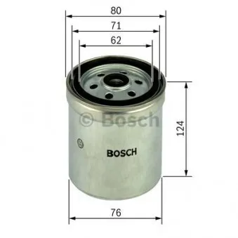 Filtre à carburant BOSCH 1 457 434 183