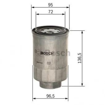 Filtre à carburant BOSCH 1 457 434 302