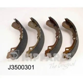 Jeu de mâchoires de frein NIPPARTS J3500301