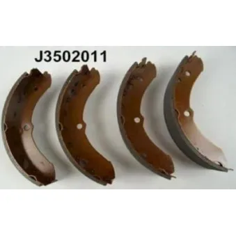 Jeu de mâchoires de frein NIPPARTS J3502011