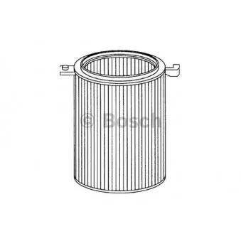 Filtre, air de l'habitacle BOSCH 1 987 431 056
