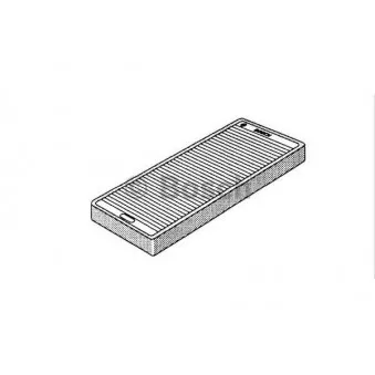 Filtre, air de l'habitacle BOSCH 1 987 431 096