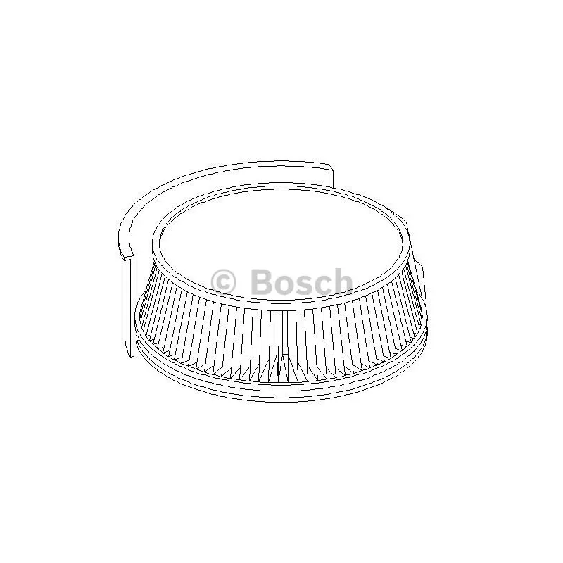 Filtre, air de l'habitacle BOSCH 1 987 431 104