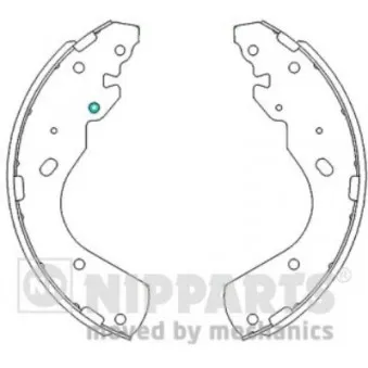 Jeu de mâchoires de frein NIPPARTS J3503051