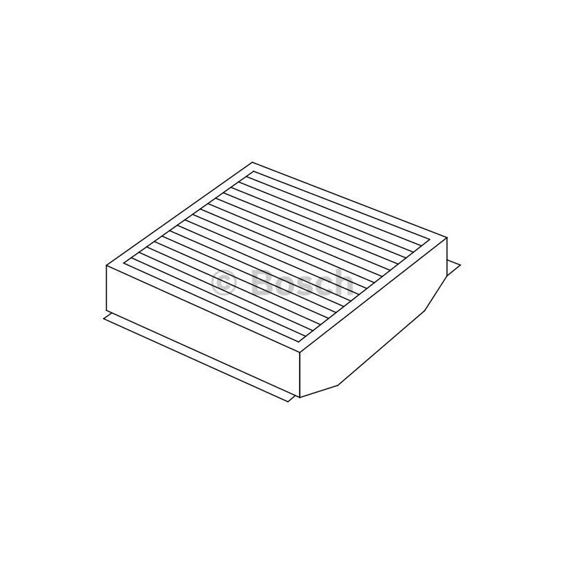 Filtre, air de l'habitacle BOSCH 1 987 431 401