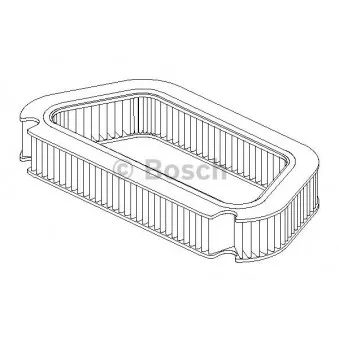 Filtre, air de l'habitacle BOSCH 1 987 431 423