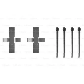 Kit d'accessoires, plaquette de frein à disque BOSCH 1 987 474 041