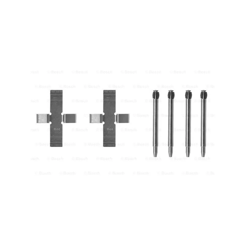 Kit d'accessoires, plaquette de frein à disque BOSCH 1 987 474 041