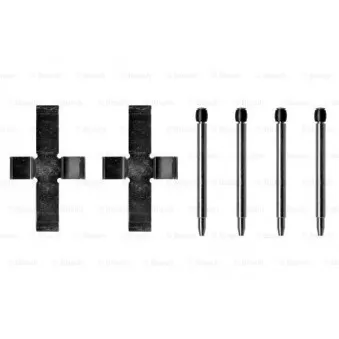 Kit d'accessoires, plaquette de frein à disque BOSCH 1 987 474 075