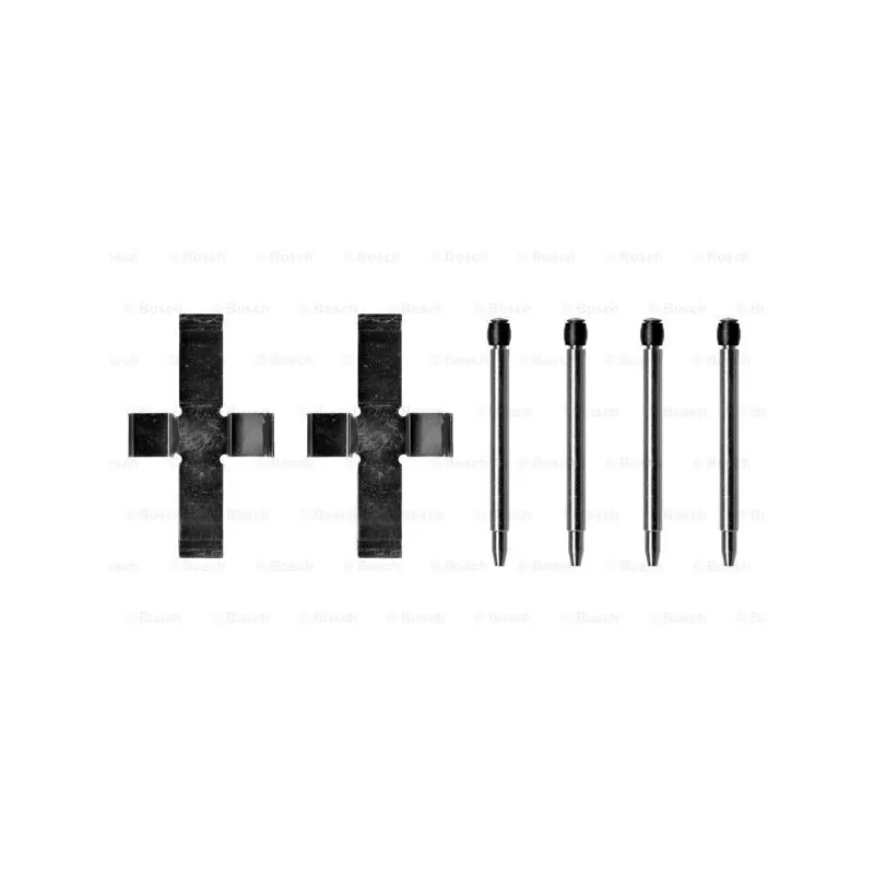 Kit d'accessoires, plaquette de frein à disque BOSCH 1 987 474 075