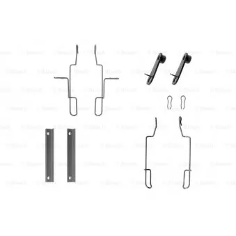 Kit d'accessoires, plaquette de frein à disque BOSCH 1 987 474 214