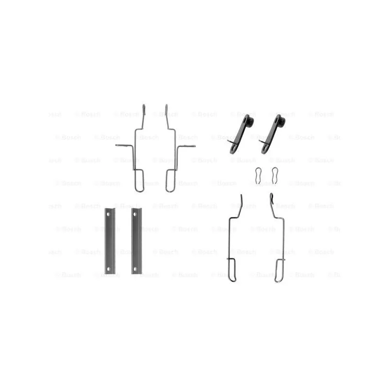 Kit d'accessoires, plaquette de frein à disque BOSCH 1 987 474 214