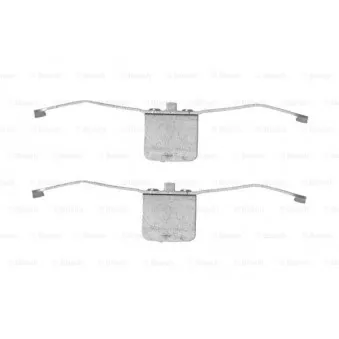 Kit d'accessoires, plaquette de frein à disque BOSCH 1 987 474 408