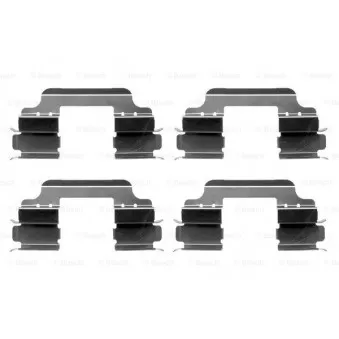 Kit d'accessoires, plaquette de frein à disque BOSCH 1 987 474 413