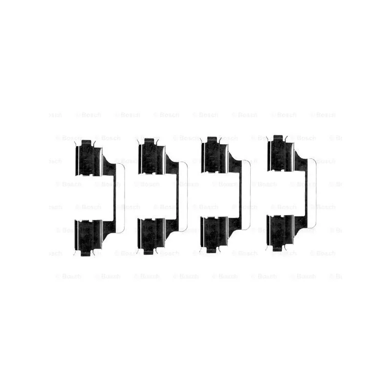 Kit d'accessoires, plaquette de frein à disque BOSCH 1 987 474 416