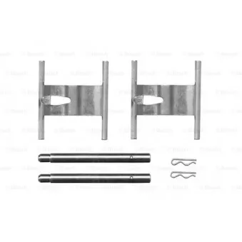 Kit d'accessoires, plaquette de frein à disque BOSCH 1 987 474 419