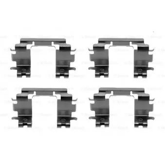 Kit d'accessoires, plaquette de frein à disque BOSCH 1 987 474 425