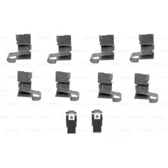 Kit d'accessoires, plaquette de frein à disque BOSCH 1 987 474 426