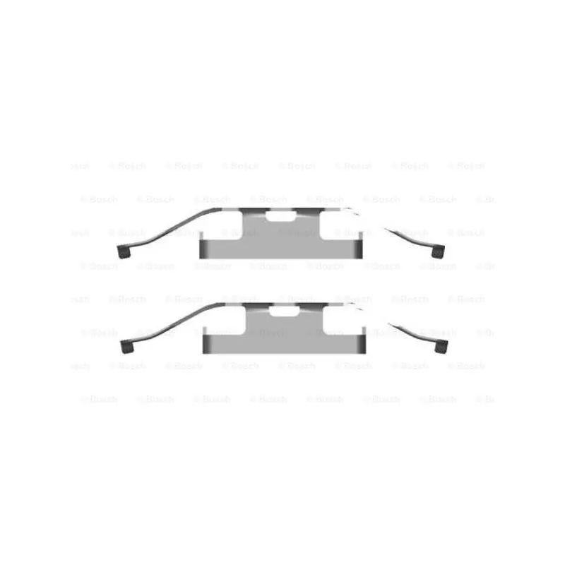 Kit d'accessoires, plaquette de frein à disque BOSCH 1 987 474 434