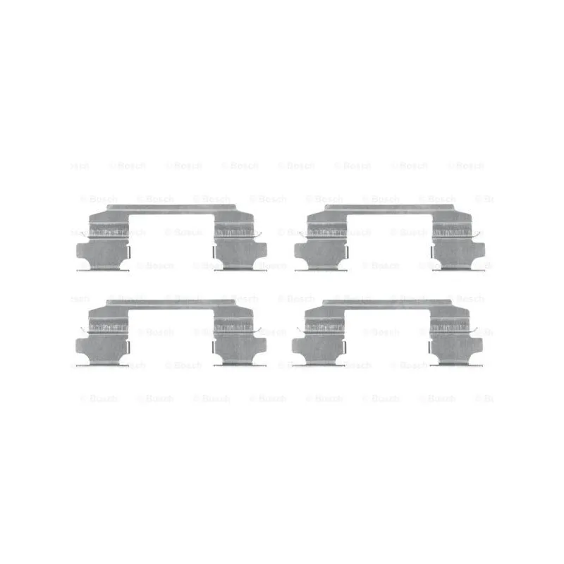 Kit d'accessoires, plaquette de frein à disque BOSCH 1 987 474 436