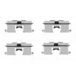Kit d'accessoires, plaquette de frein à disque BOSCH 1 987 474 438 - Visuel 1