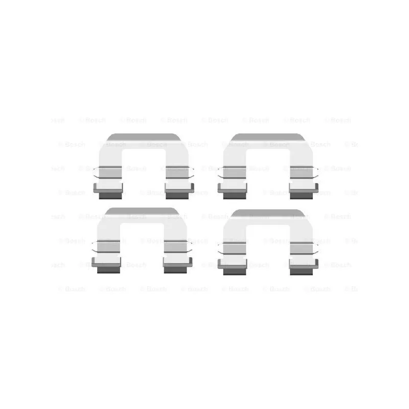 Kit d'accessoires, plaquette de frein à disque BOSCH 1 987 474 439