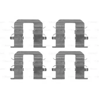 Kit d'accessoires, plaquette de frein à disque BOSCH 1 987 474 467