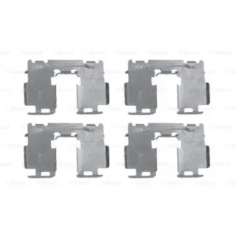 Kit d'accessoires, plaquette de frein à disque BOSCH 1 987 474 472