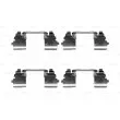 Kit d'accessoires, plaquette de frein à disque BOSCH 1 987 474 732 - Visuel 1