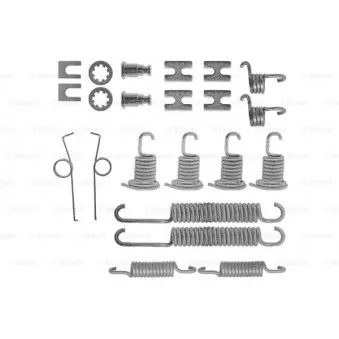 Kit d'accessoires, mâchoire de frein BOSCH 1 987 475 141