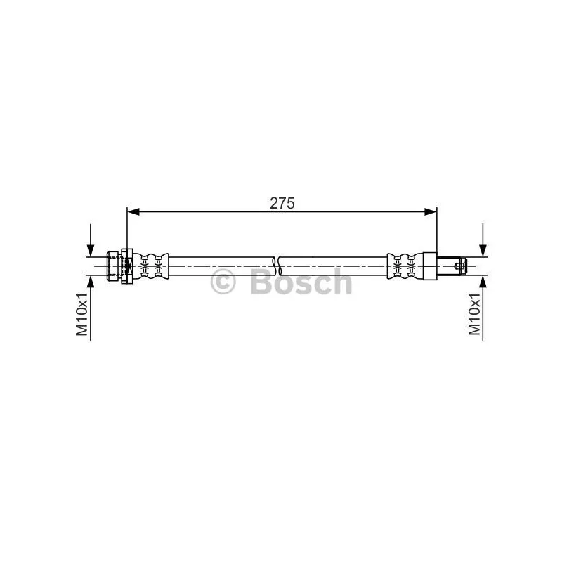 Flexible de frein BOSCH 1 987 481 704
