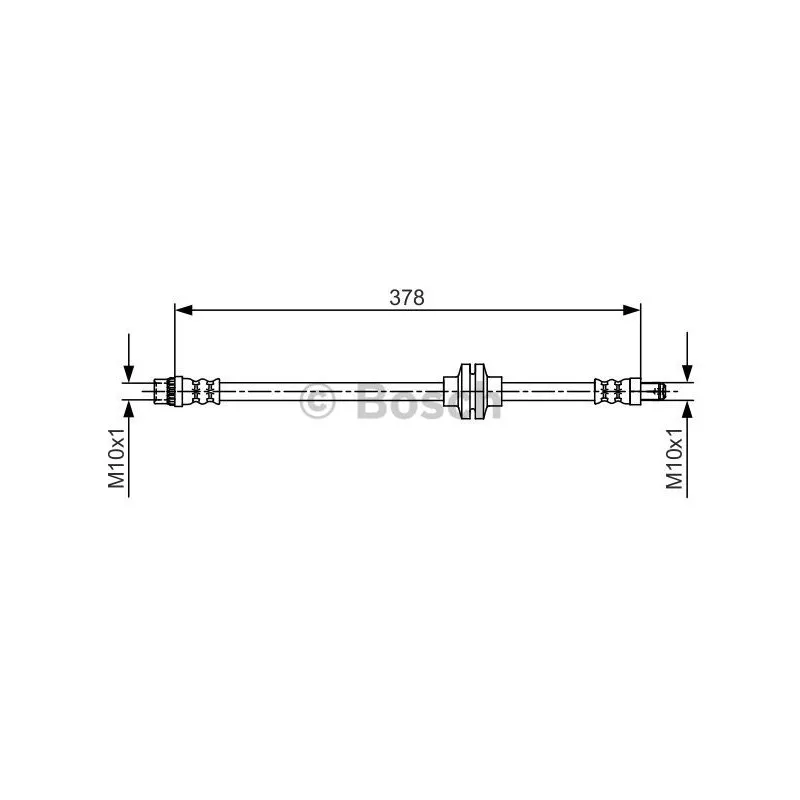 Flexible de frein BOSCH 1 987 481 707