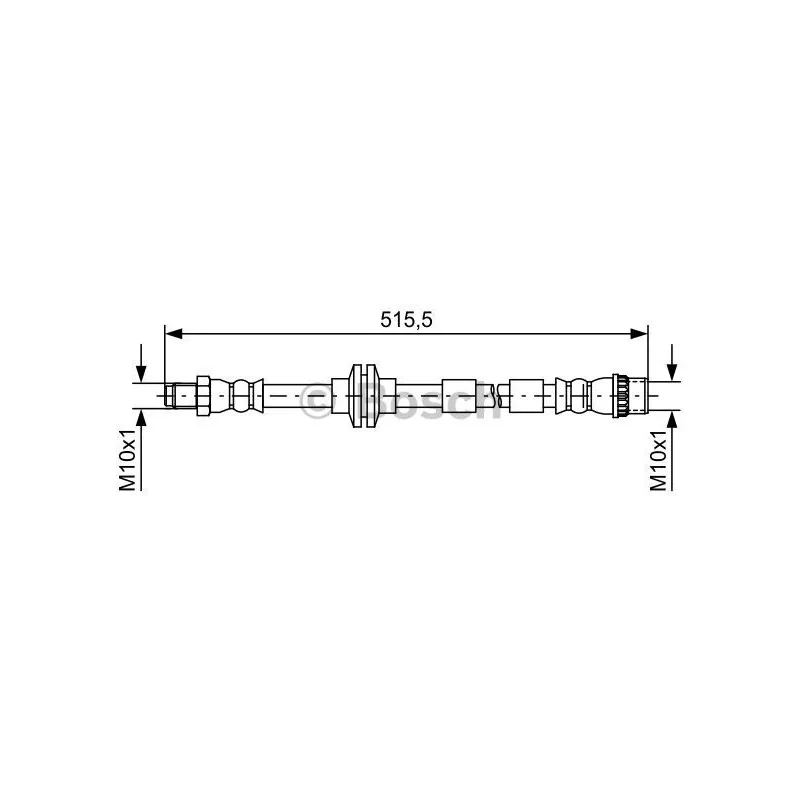 Flexible de frein BOSCH 1 987 481 733