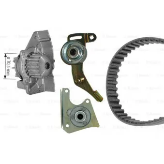 Pompe à eau + kit de courroie de distribution BOSCH 1 987 946 436
