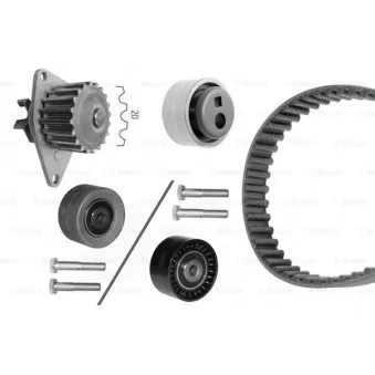 Pompe à eau + kit de courroie de distribution BOSCH